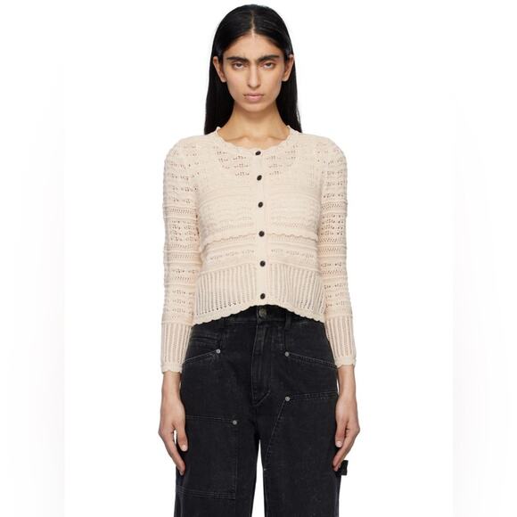 Isabel Marant Ajaline Cardigan in Ecru 38/6 - Picture 6 of 10